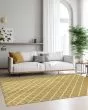 York YO1 Gold Area Rug
