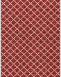 York YO1 Red Area Rug