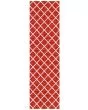 York YO1 Red Area Rug