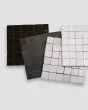 Zagora Nero Glossy Glazed Ceramic 2"x2" Mosaic Tile