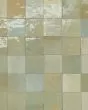 Zagora Vert Gris Glossy Glazed Ceramic 2"x2" Mosaic Tile