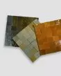 Zagora Vert Mousse Glossy Glazed Ceramic 2"x2" Mosaic Tile