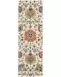 Zahra 75502 Ivory/Orange Area Rug