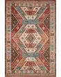 Zion ZIO-05 Red/Multi Area Rug