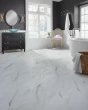 Adura Flex Tile Legacy White With Gray Luxury Vinyl