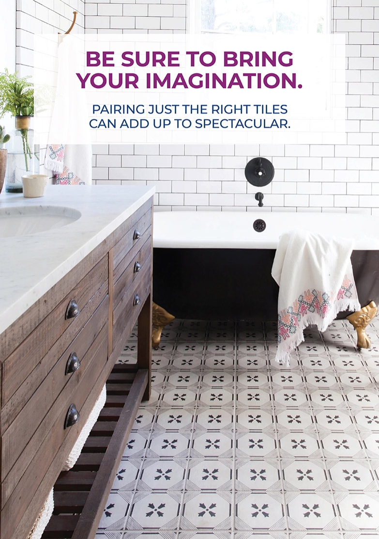 BE SURE TO BRING YOUR IMAGINATION.