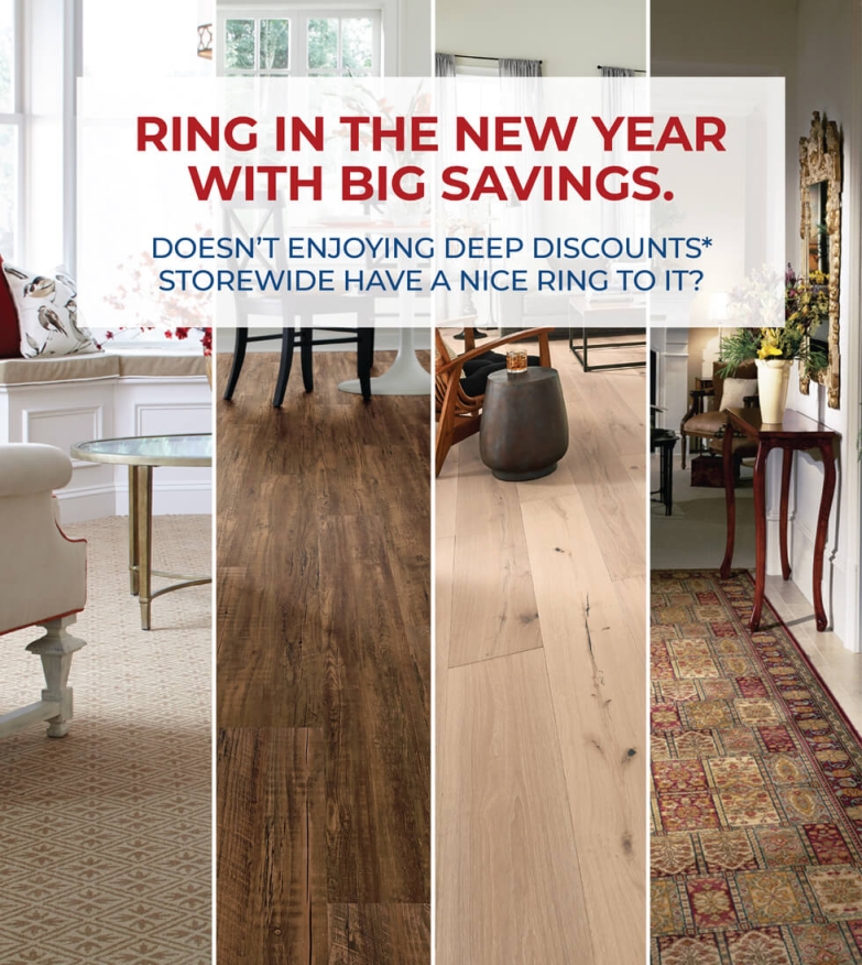 RING IN THE NEW YEAR WITH BIG SAVINGS.