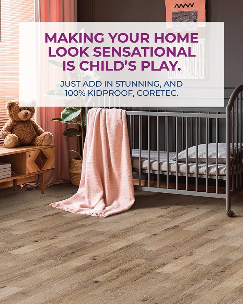 MAKING YOUR HOME LOOK SENSATIONAL IS CHILD’S PLAY.