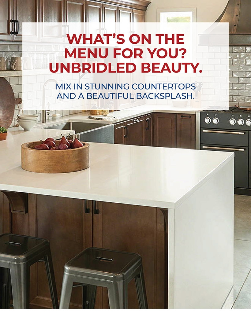 WHAT’S ON THE MENU FOR YOU? UNBRIDLED BEAUTY.