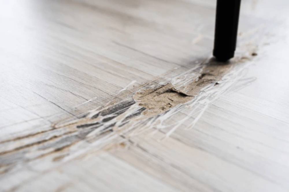 What Causes Dents and Scratches in Vinyl Plank Flooring