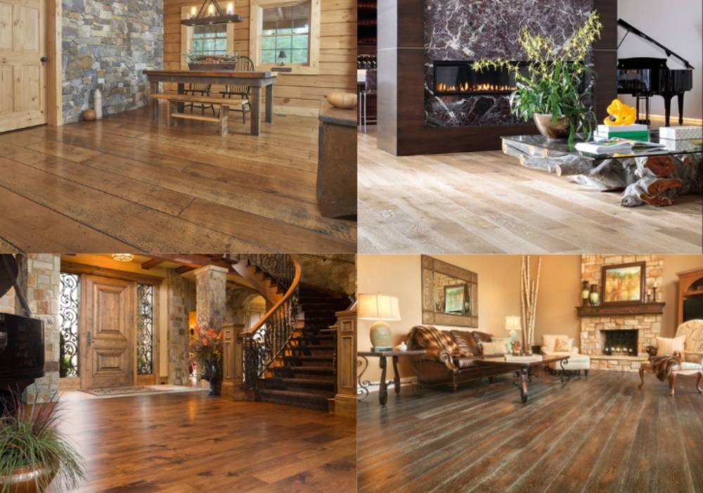 Rustic and Farmhouse Charm hardwood style