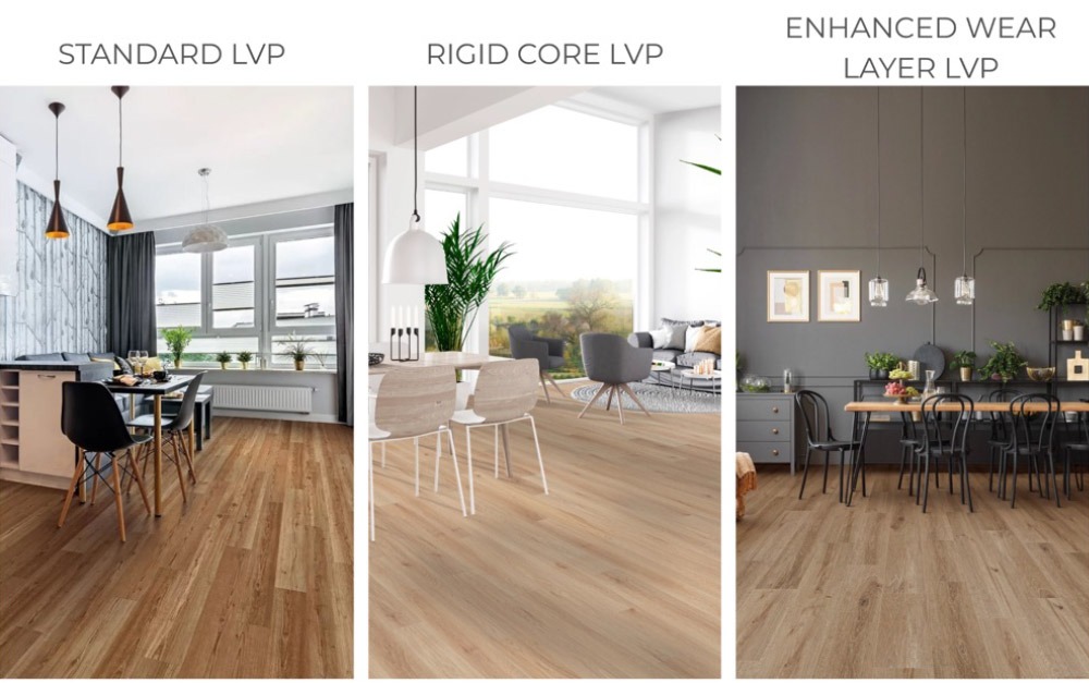 How do lvp costs differ