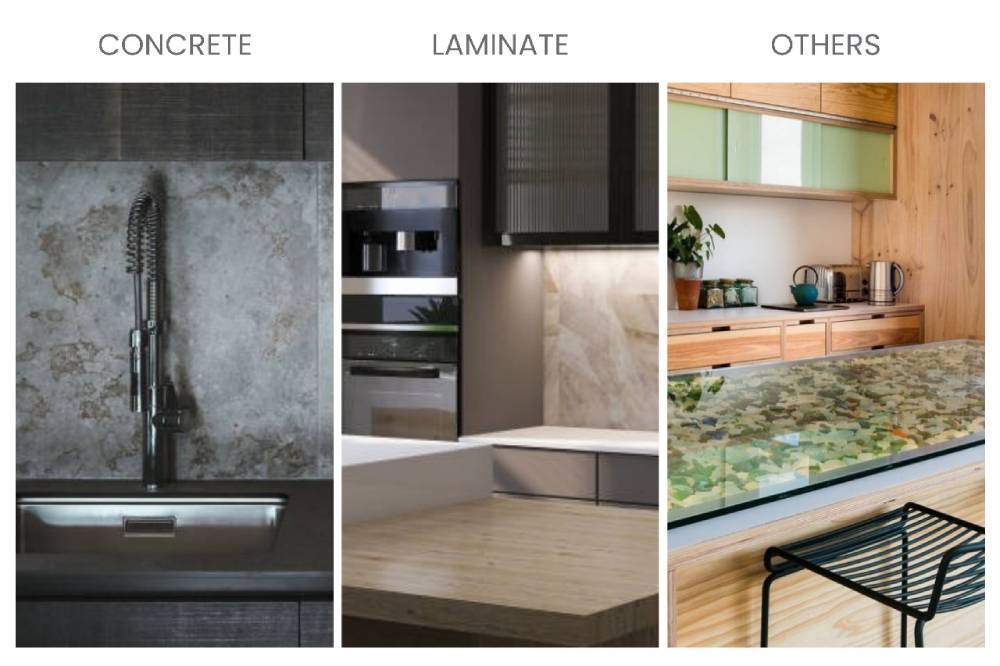 Concrete, Laminate, & Other Alternatives
