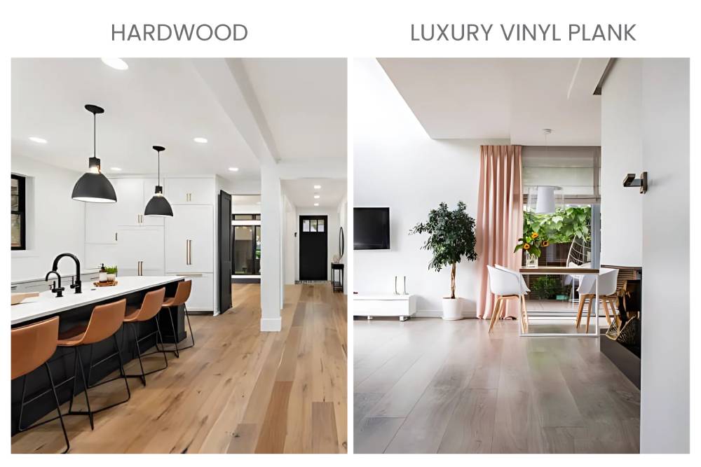 Luxury Vinyl Plank vs. Hardwood Maintenance