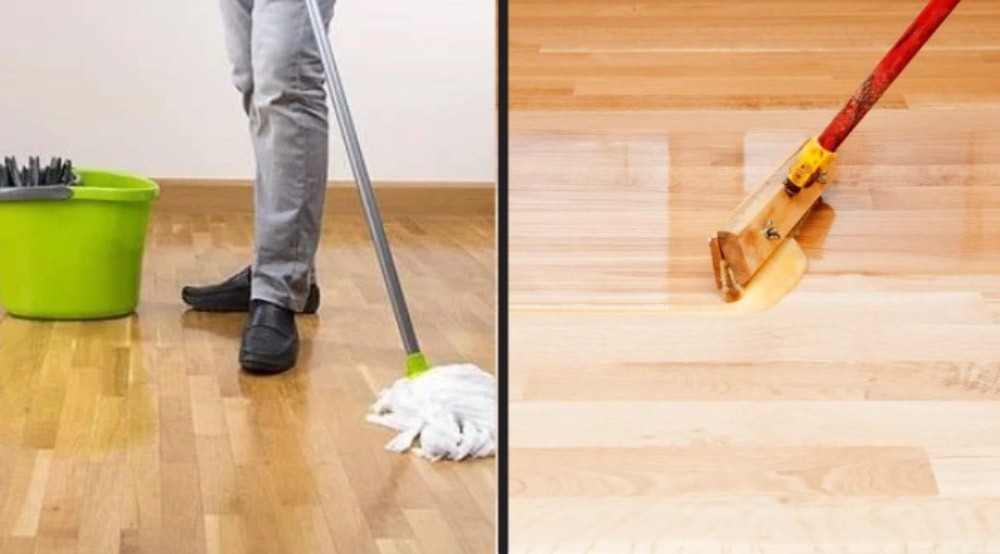 LVF vs. Hardwood maintenance for kitchens