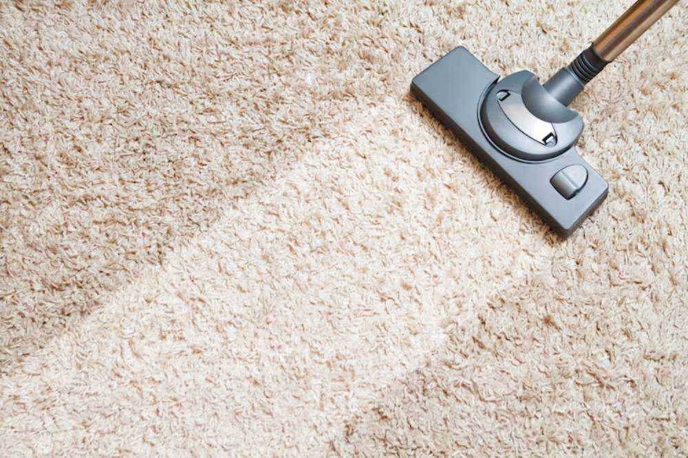Vacuum the rug regularly