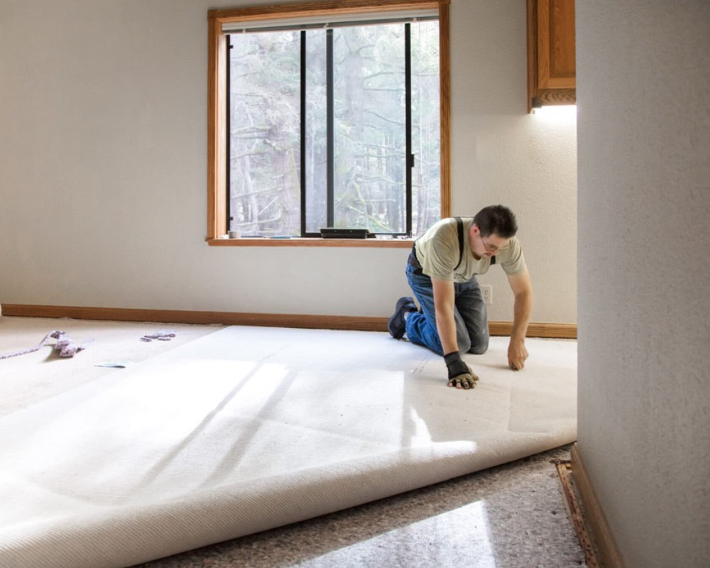 Proper carpet installation