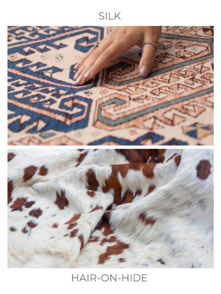 Silk and Hair‑On‑Hide