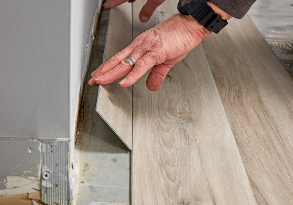 LVF vs. Hardwood installation ease