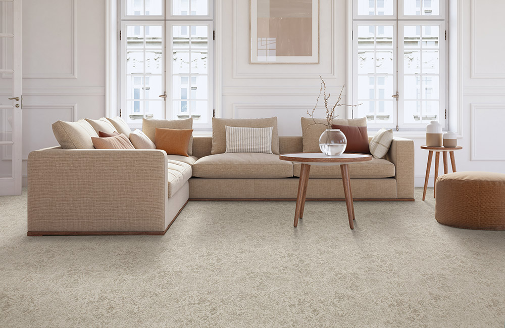 Living Room Carpet Scene