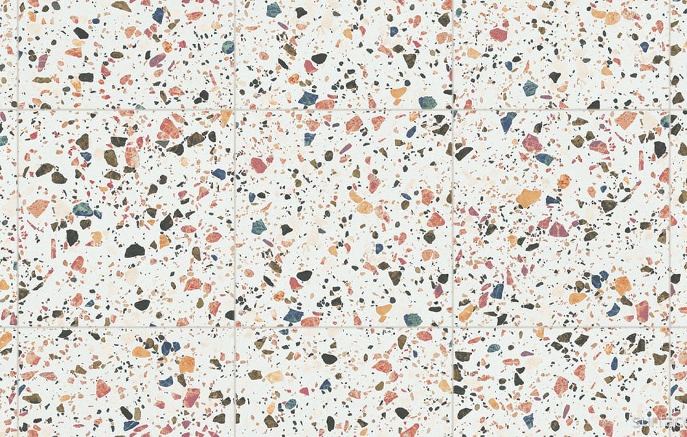 Types of tile flooring - Terrazzo-inspired looks